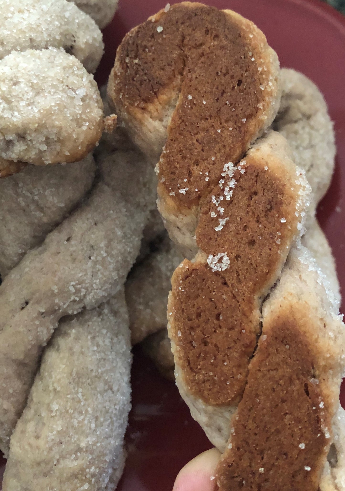 Ciambelle Al Vino Rosso....Italian Red Wine Cookies * Ciambelle al vino rosso italiano