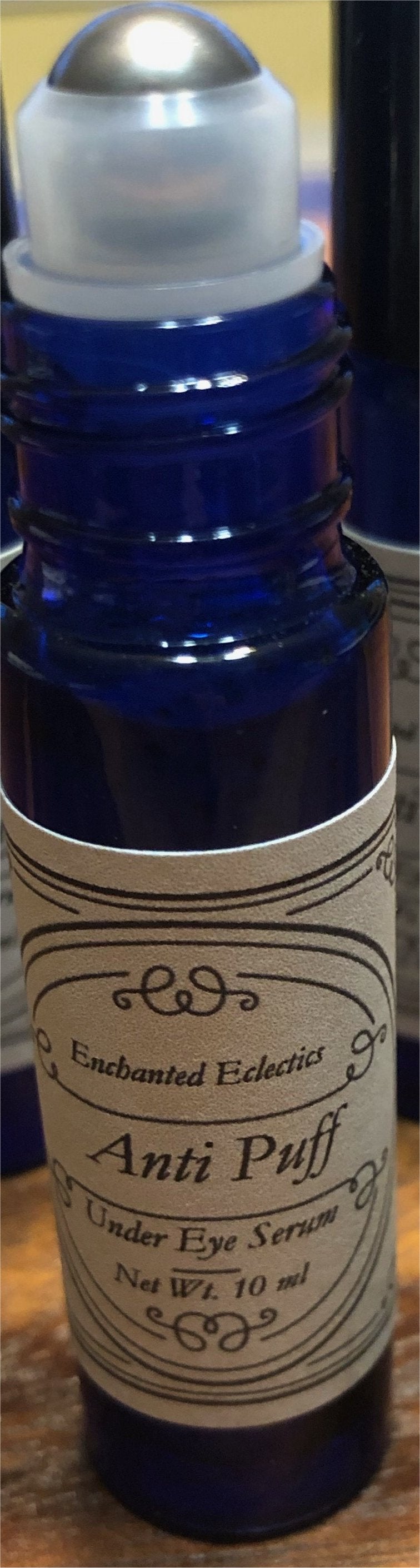 Anti Puff Eye Serum * Reduces & Removes Eye Puffiness * Made from Organic and Vegan Ingredients