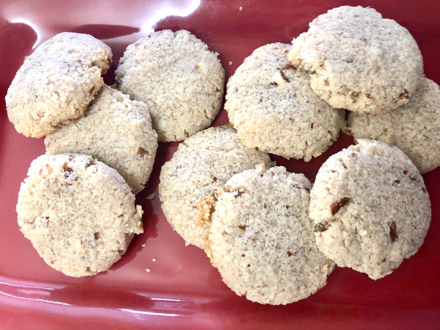 Keto Butter Pecan Cookies * Zero Net Carbs * Diabetic * Gluten Free *