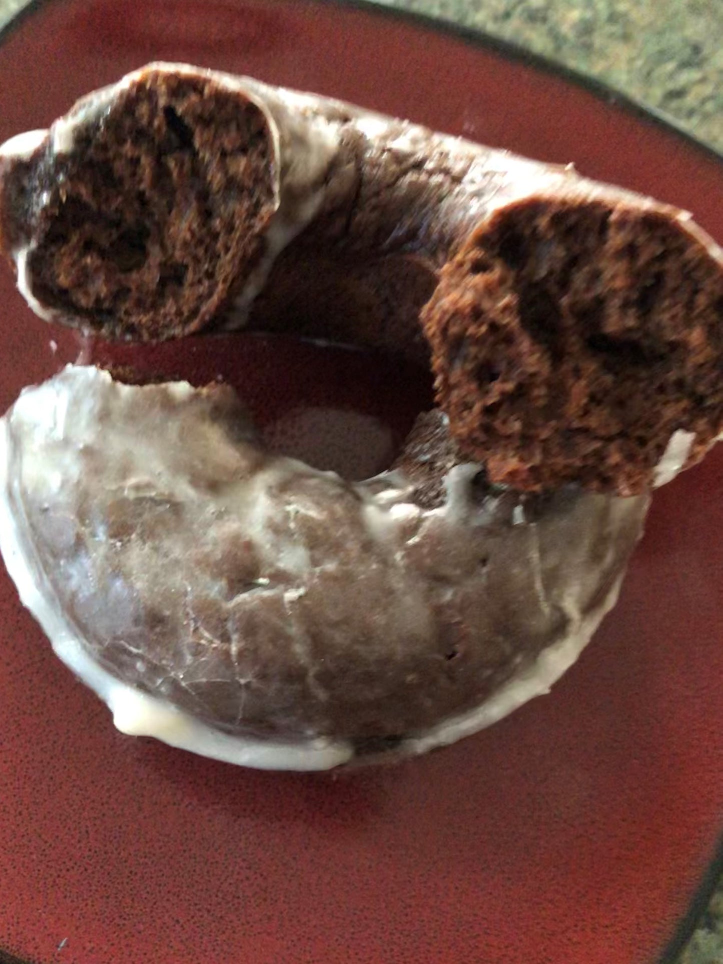 Delicious Homemade Chocolate Glazed Donuts * Organic Ingredients