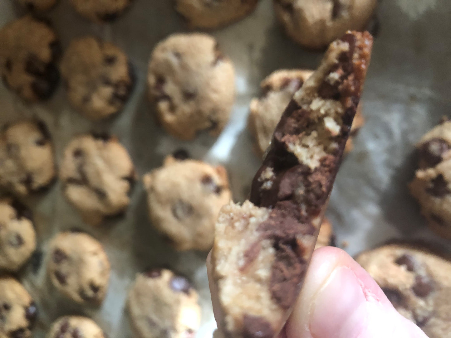 Keto Salted Caramel Chocolate Chip Cookies *Diabetic Friendly* Gluten Free*Sugar Free* -1 Net Carb per cookie