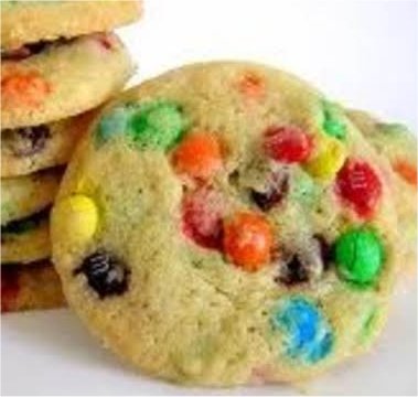 M&M Cookies * Soft Baked M and M Cookies