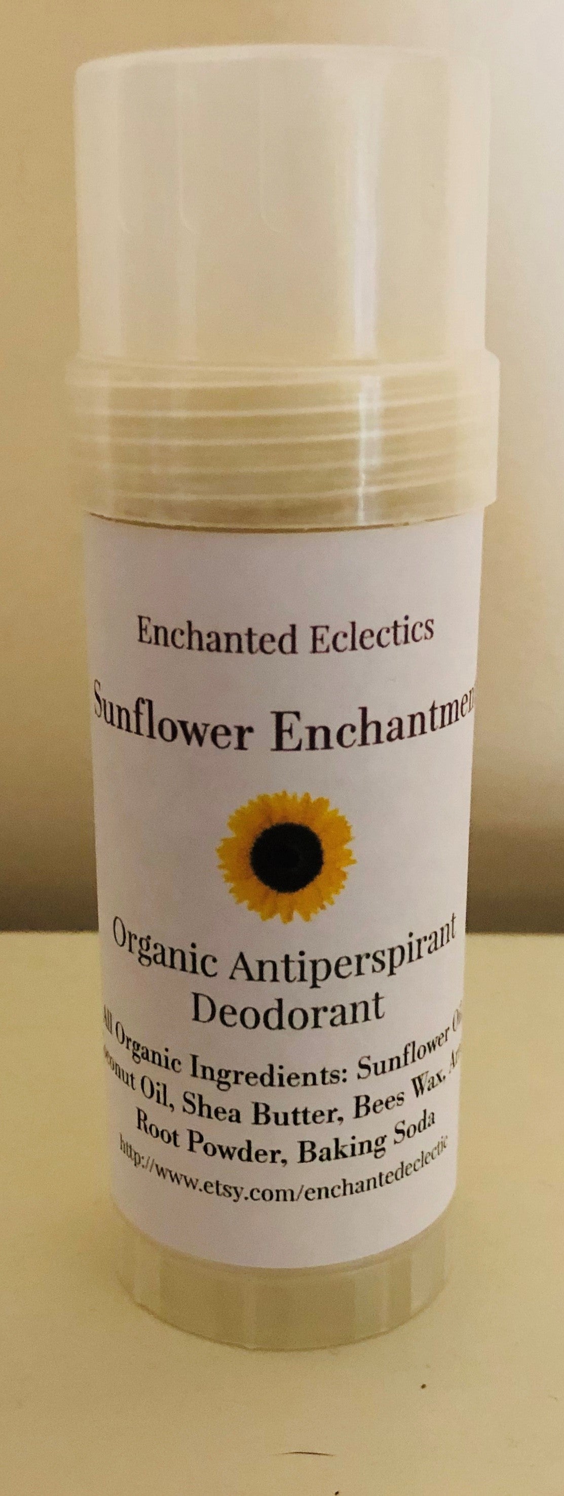 SunFlower Enchantment **All Natural** Organic Deodorant * Aluminum Free *