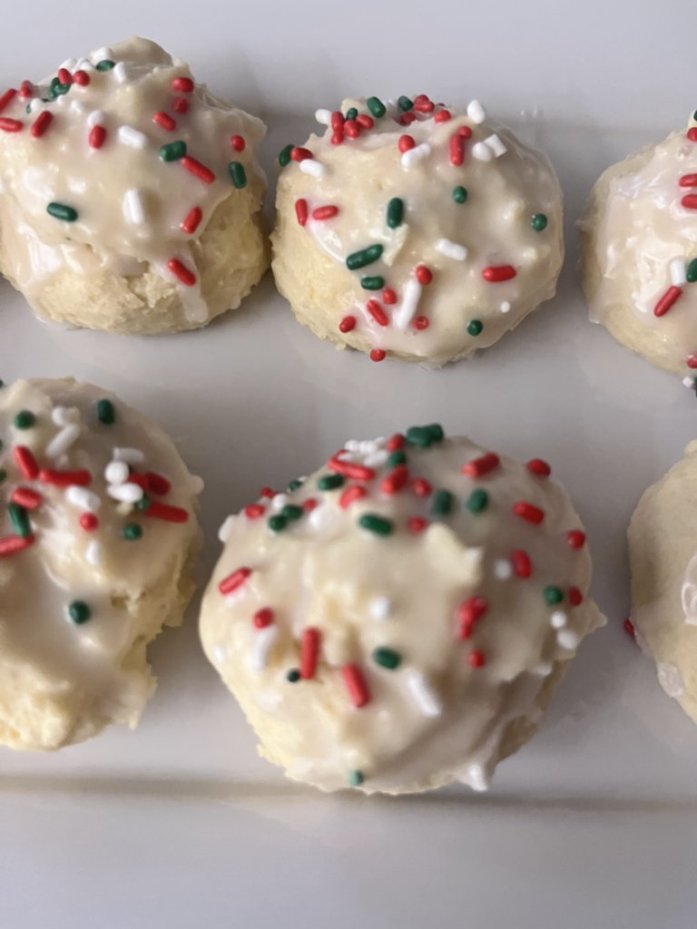 Italian Sprinkle Cookies * Italian Wedding Cookies