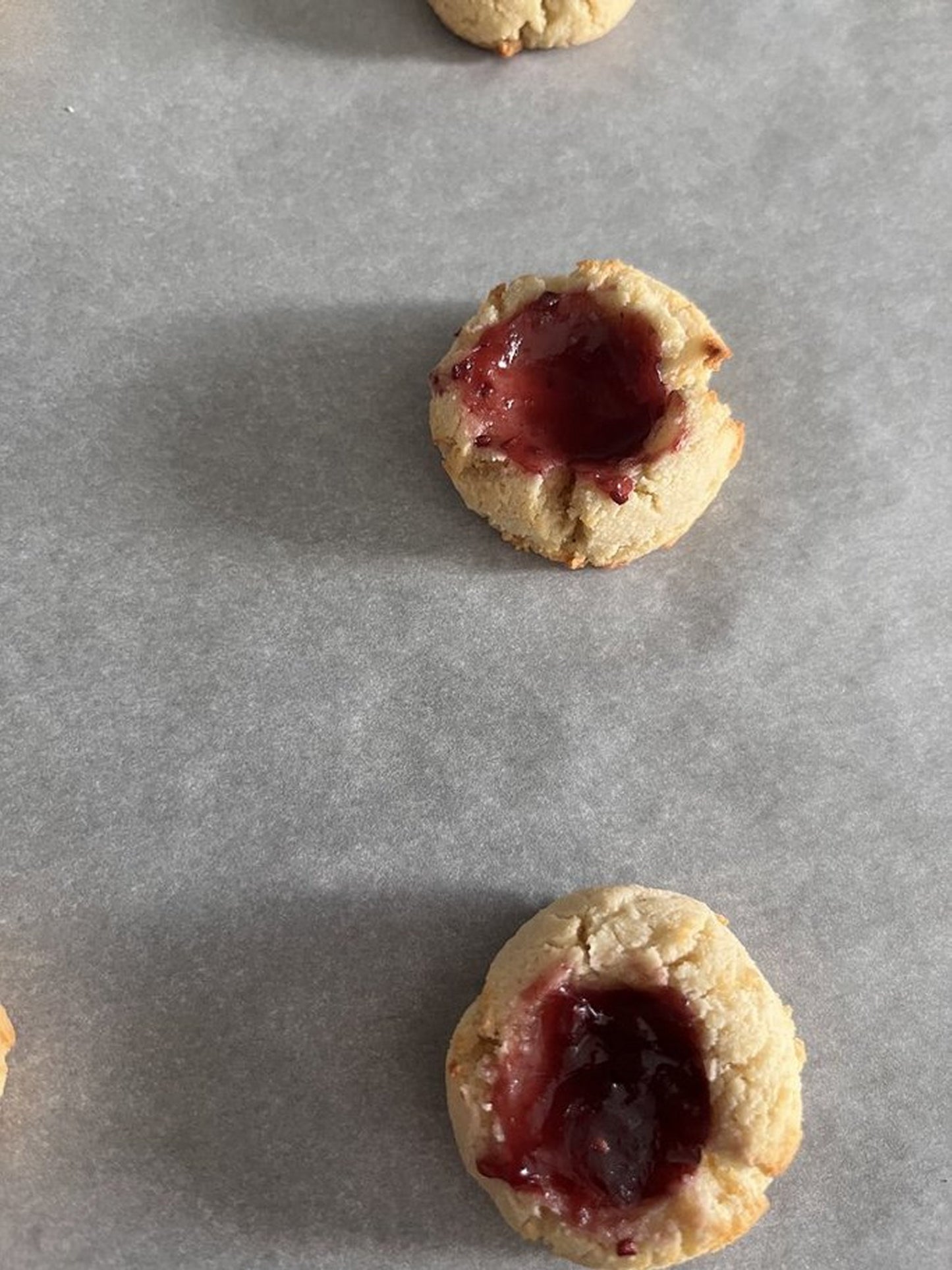 Keto Jam Filled Thumbprint Cookies * 1 Net Carb per cookie * Diabetic Friendly & Gluten Free