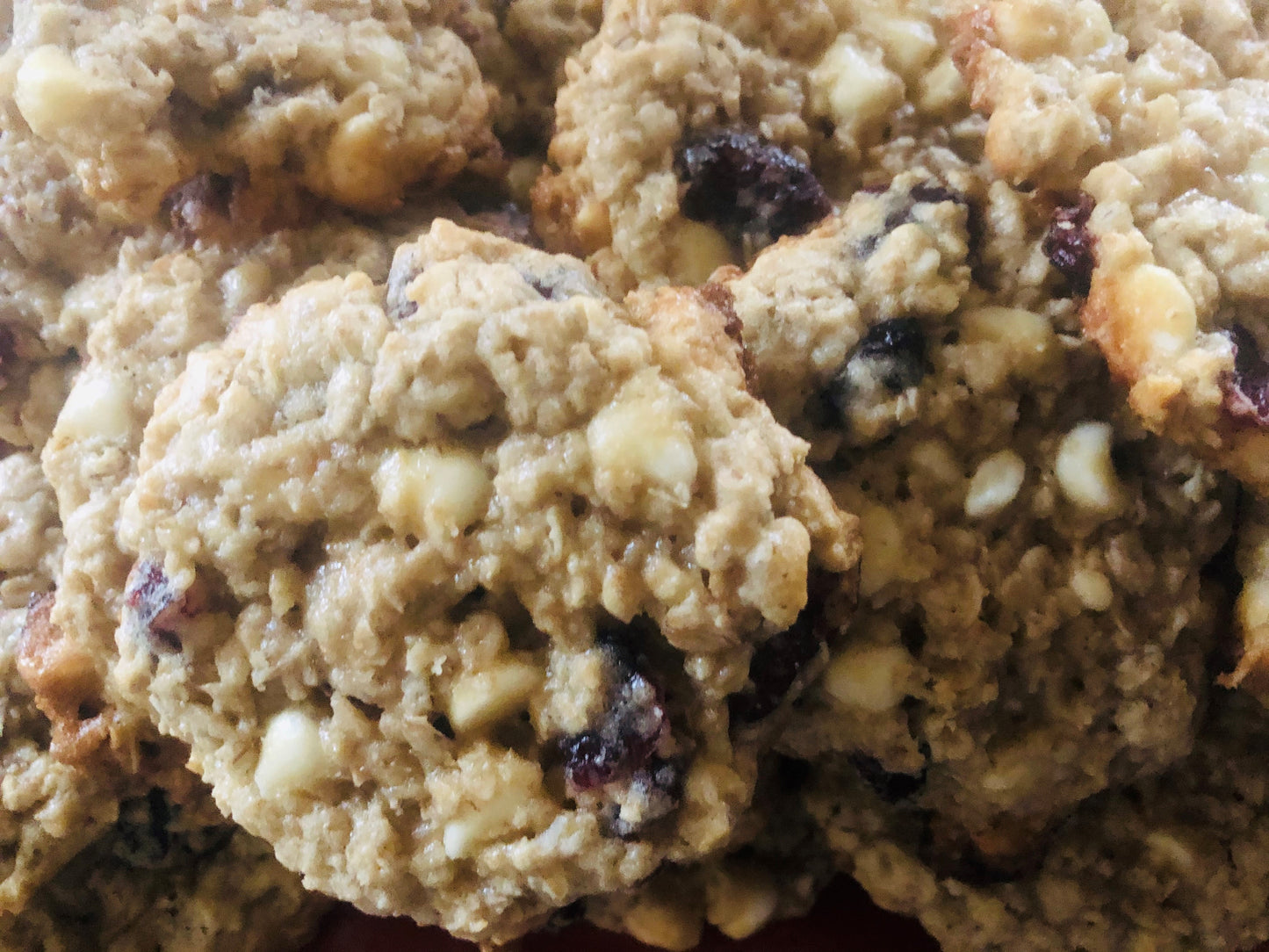 Oatmeal Cranberry White Chocolate Cookies * Delicious & Chewy *
