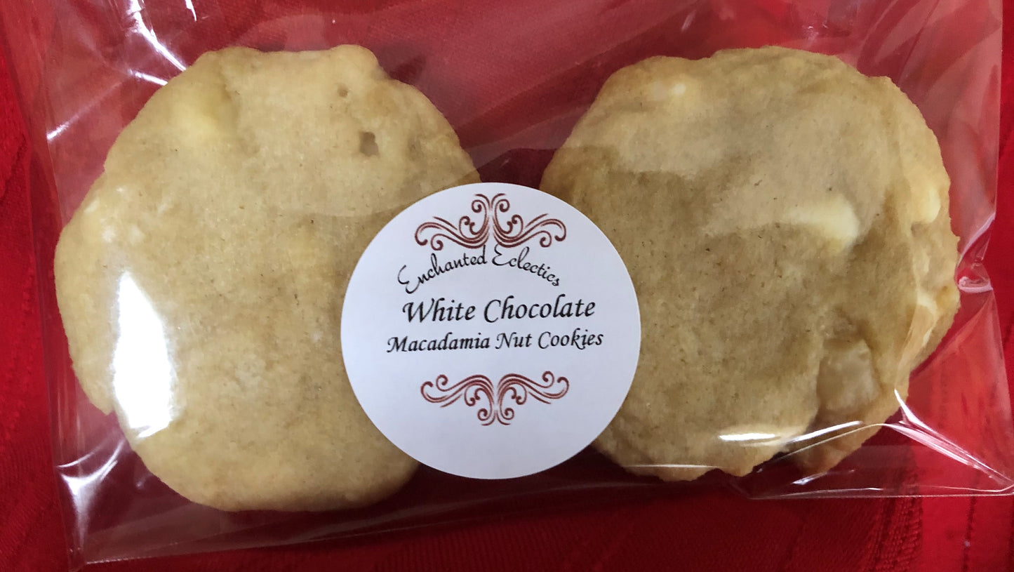 White Chocolate Macadamia Nut Cookies * Chewy & Delicious *