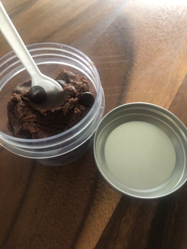 Edible Brownie Batter Cups