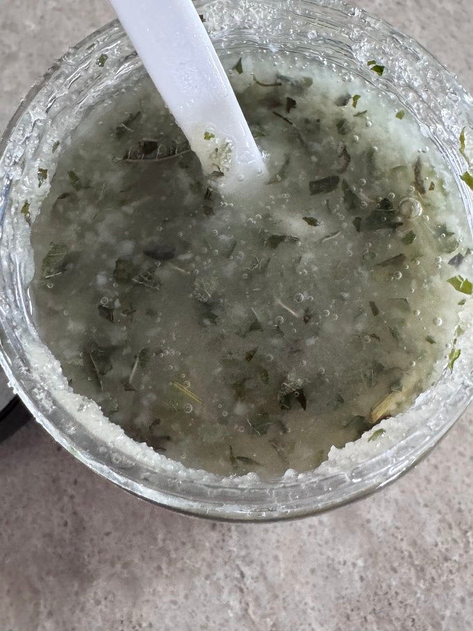Lemon Verbena Facial & Body Scrub *Organic and Vegan Ingredients