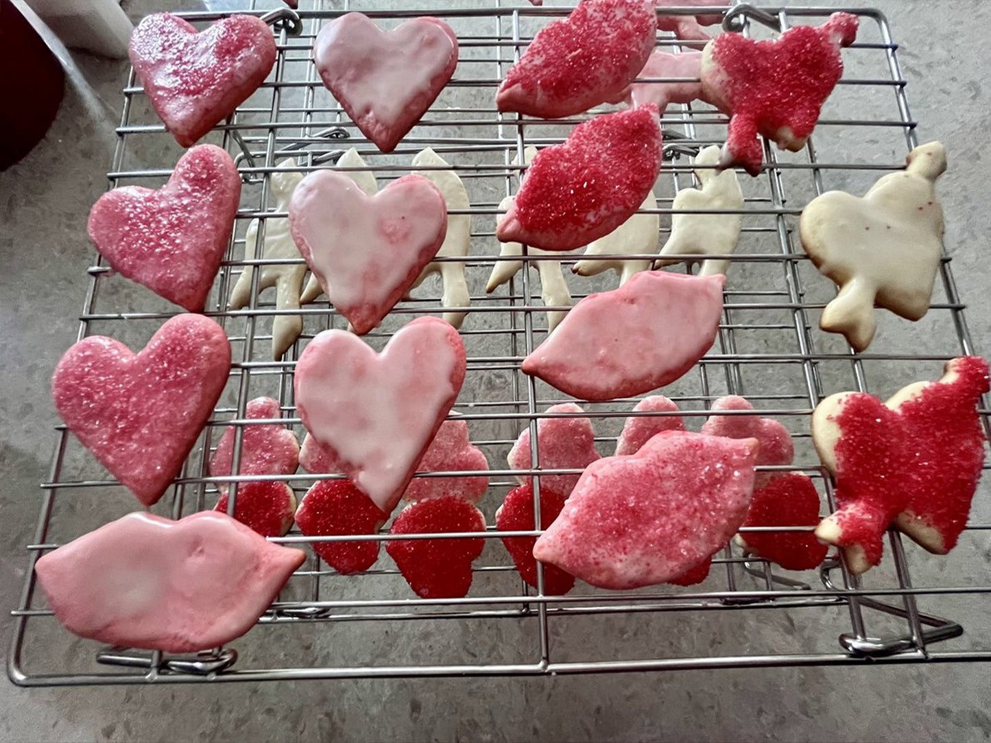 Valentine’s Day Sugar Cookies* Home Baked Decorated Sugar Cookies