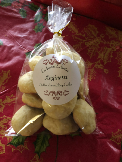 Anginetti Cookies * Italian Lemon Drop Cookie