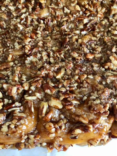 Caramel Covered Pecan Sticky Buns