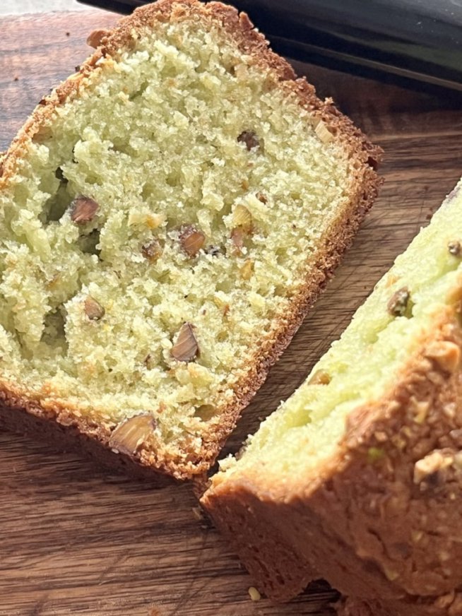 Pistachio Bread * Homemade * Delicious * Super Moist * Made with Organic Pistachios * Multiple Sizes Available
