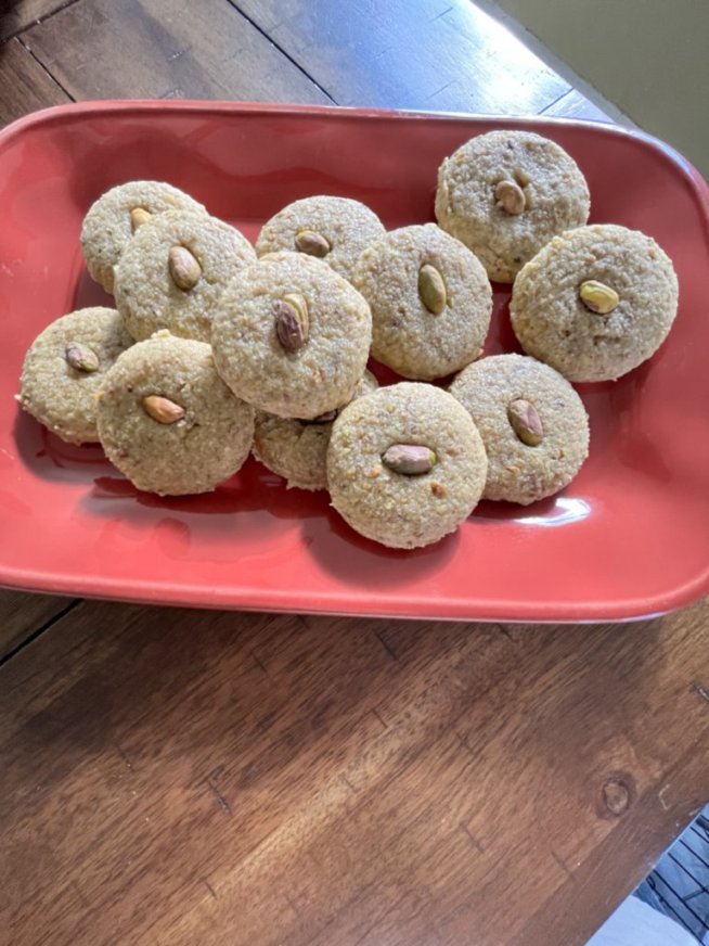 Pistachio Amaretti Cookies * Gluten Free *