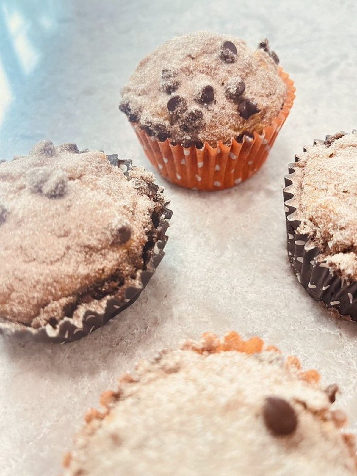 Pumpkin Chocolate Chip Muffins