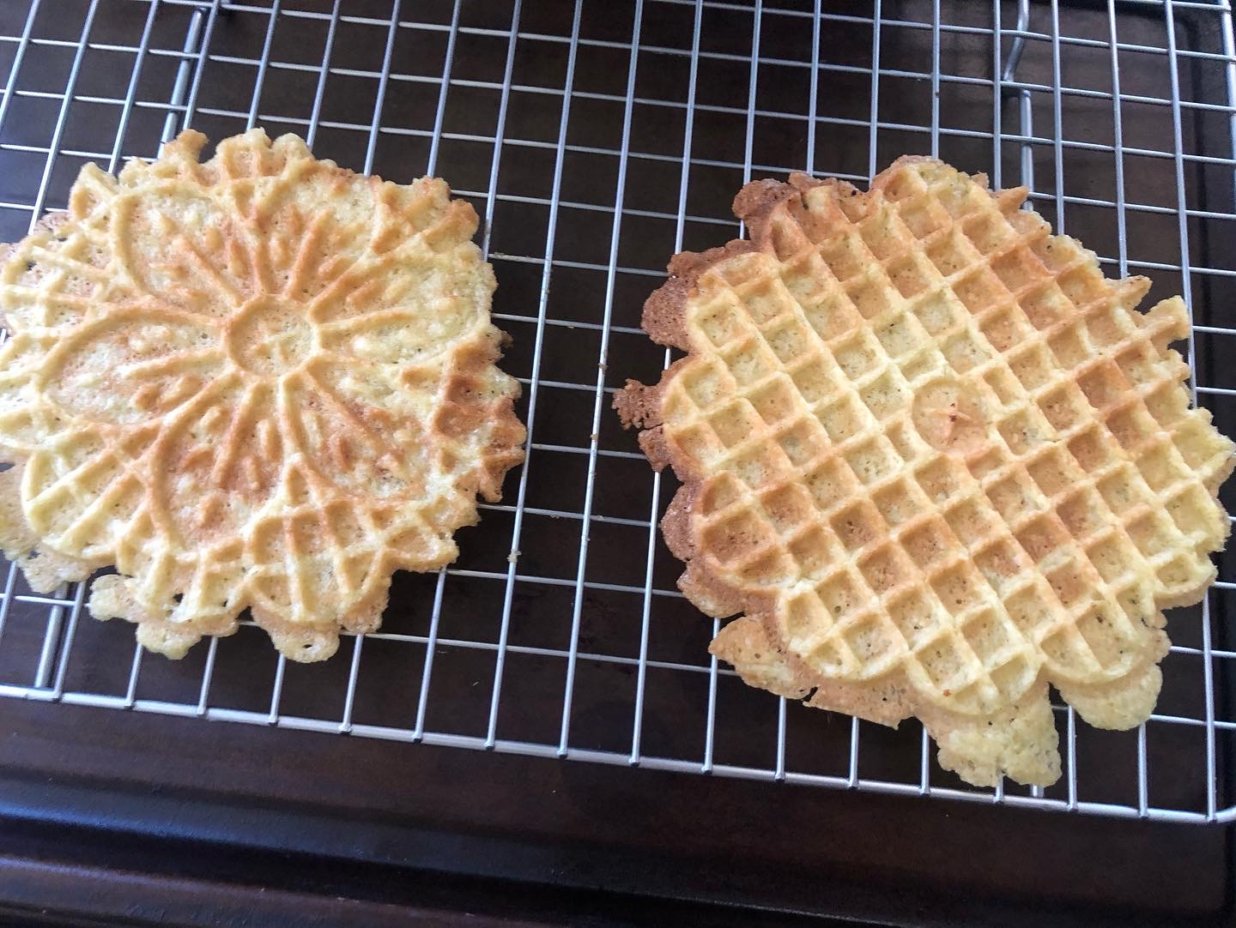 Keto Pizzelle *Keto Waffle Cookies* 0 Net Carbs Per Serving * Diabetic Friendly * Gluten Free