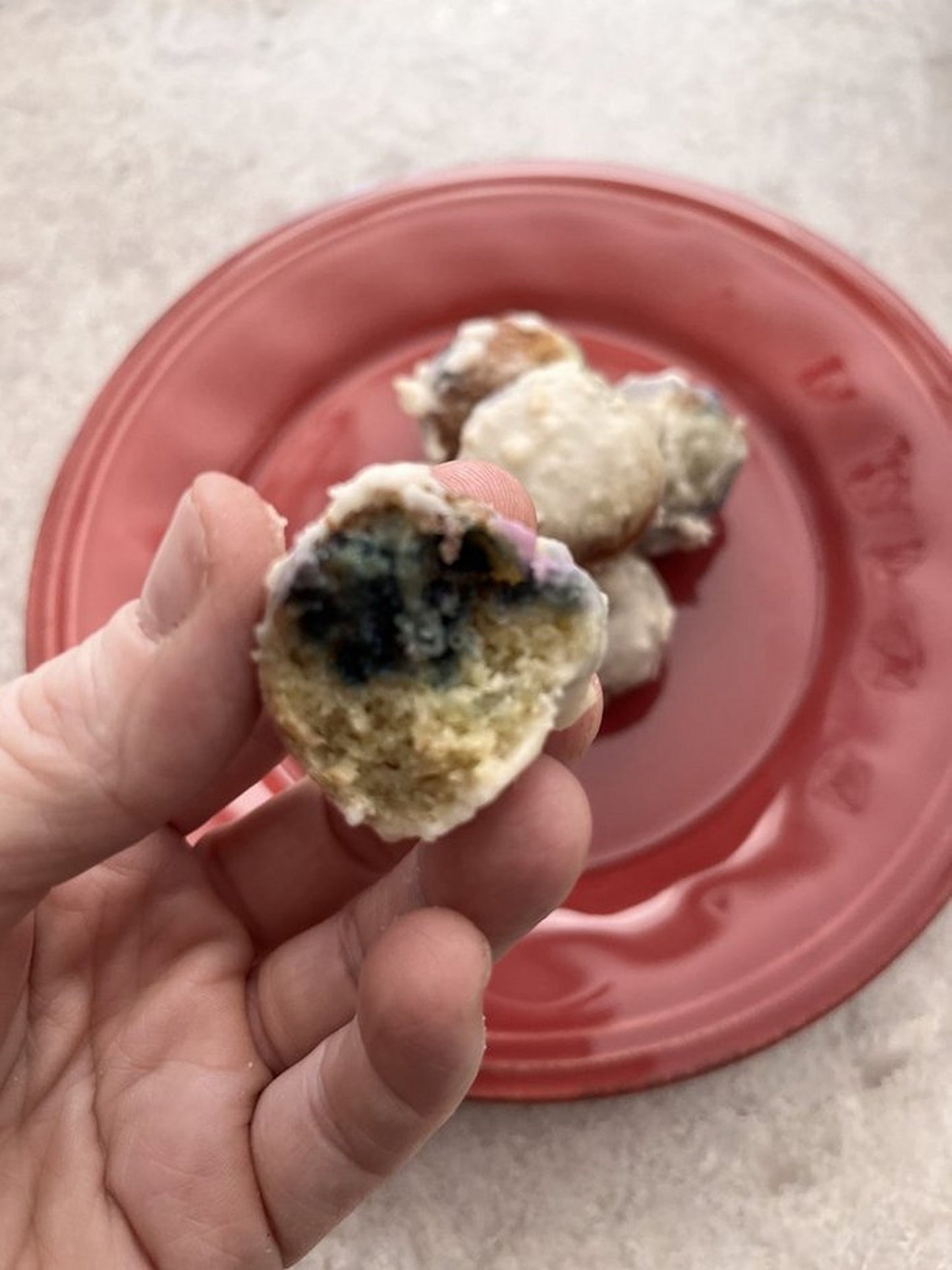 Keto Lemon Blueberry Glazed Donut Holes * Zero Net Carbs * Diabetic Friendly Gluten Free  * Keto Munchkins