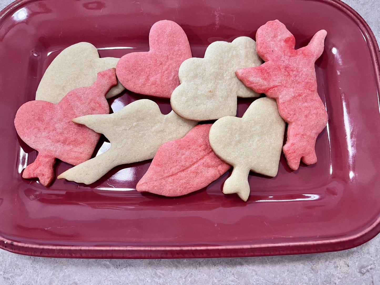 Valentine’s Day Sugar Cookies*  Home Baked Decorated Sugar Cookies