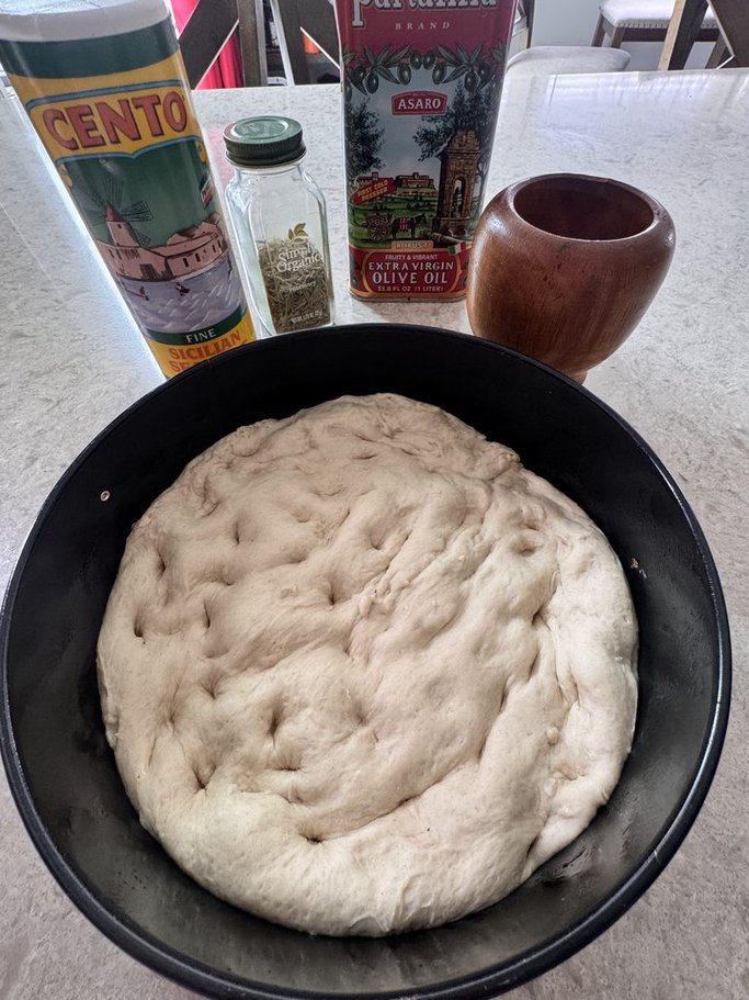 Rosemary & Olive Oil Focaccia Bread  * Vegan Friendly *