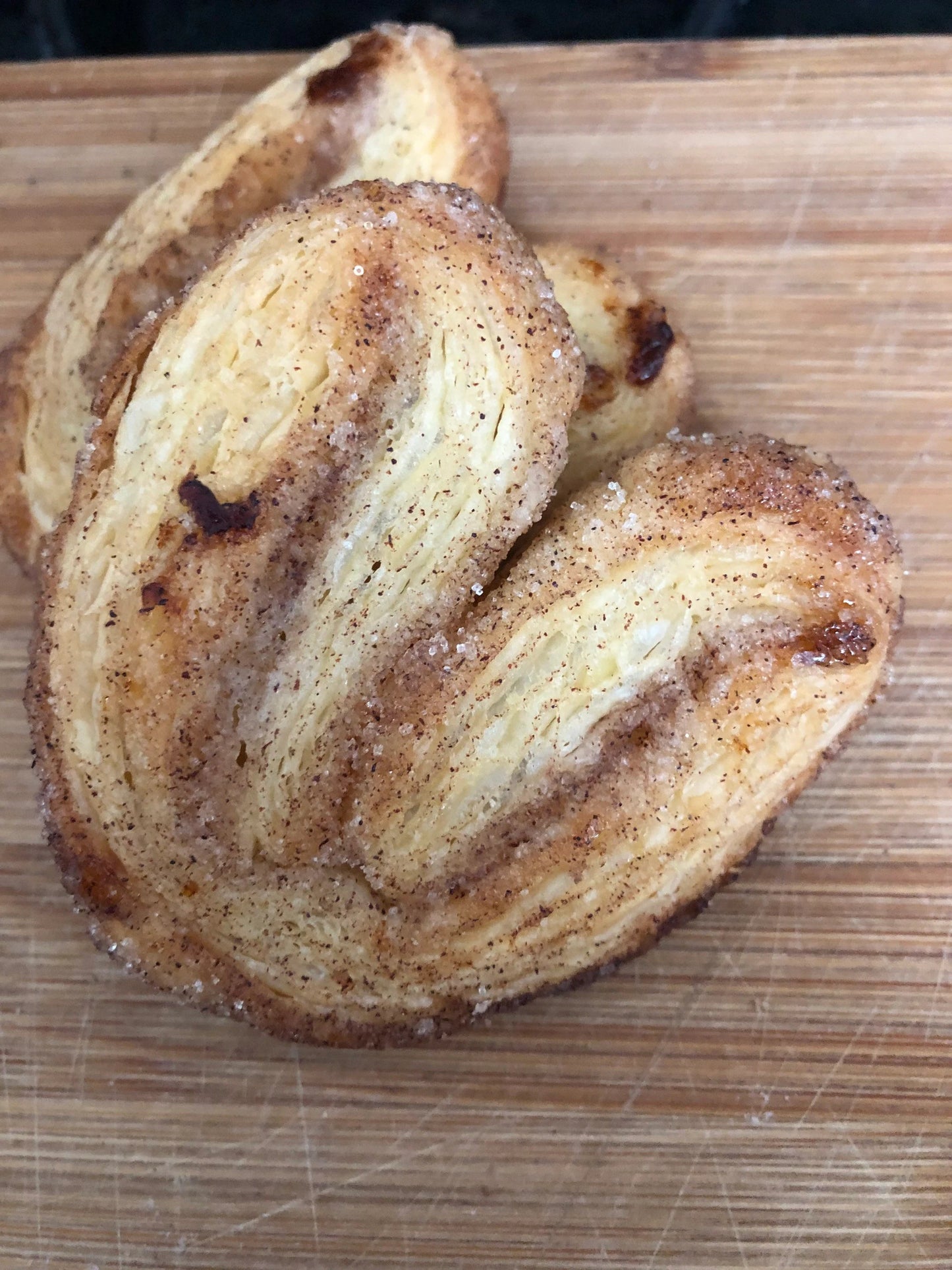 French Palmiers ** Angel Wing Cookies ** Elephant Ear Cookies