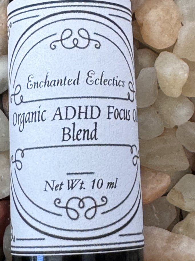 ADHD Focus Organic Essential Oil Blend