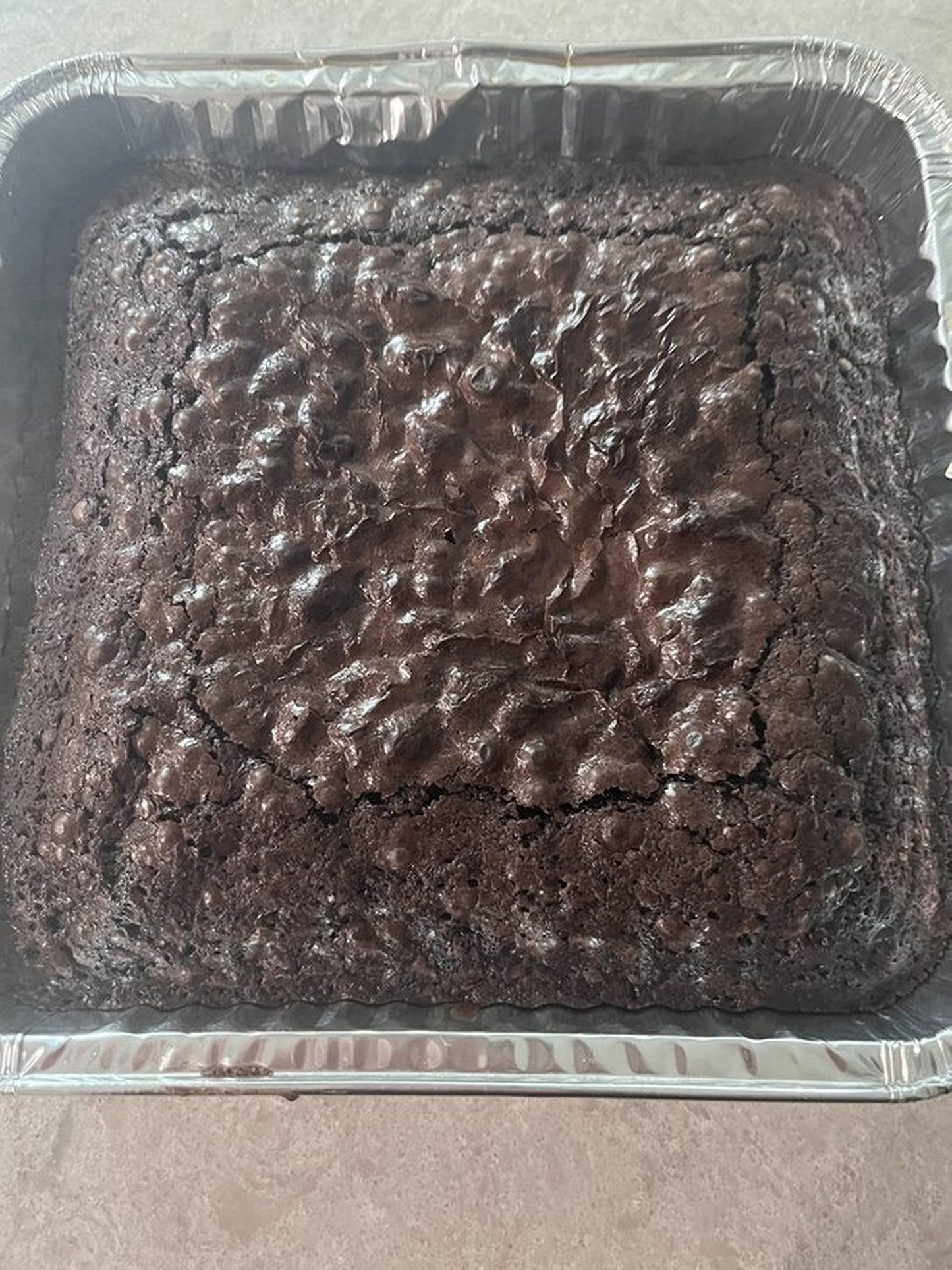 Thick & Chewy Fudge Brownies