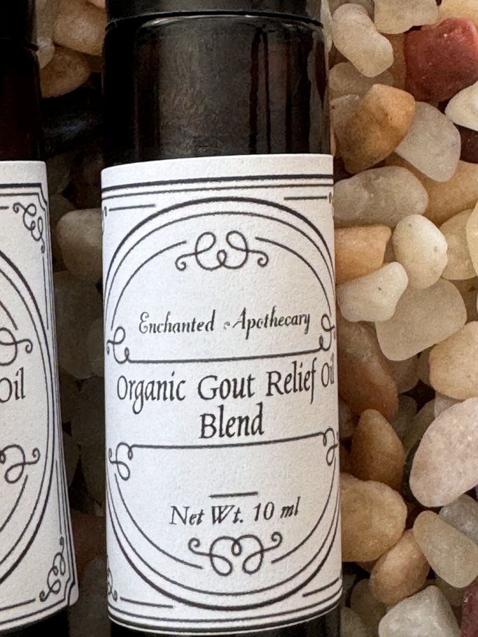 Gout Relief Oil Blend * ORGANIC * VEGAN