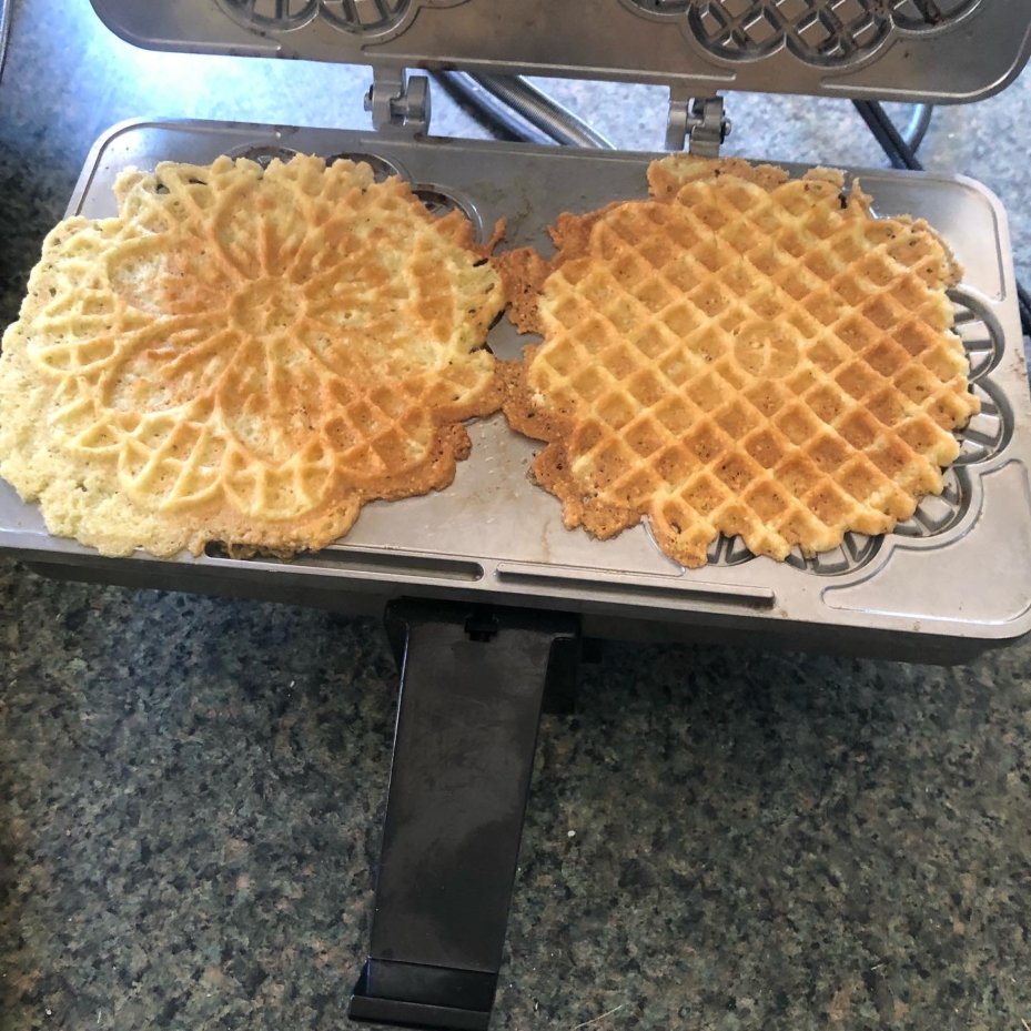 Keto Pizzelle *Keto Waffle Cookies* 0 Net Carbs Per Serving * Diabetic Friendly * Gluten Free