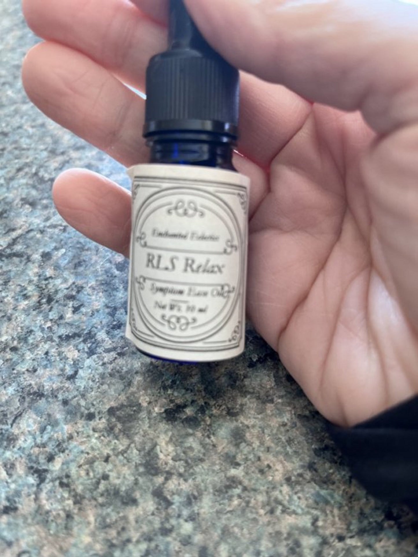 RLS Relax Oil Blend Roller *Restless Leg Syndrome Relief Massage Oil * ORGANIC * VEGAN