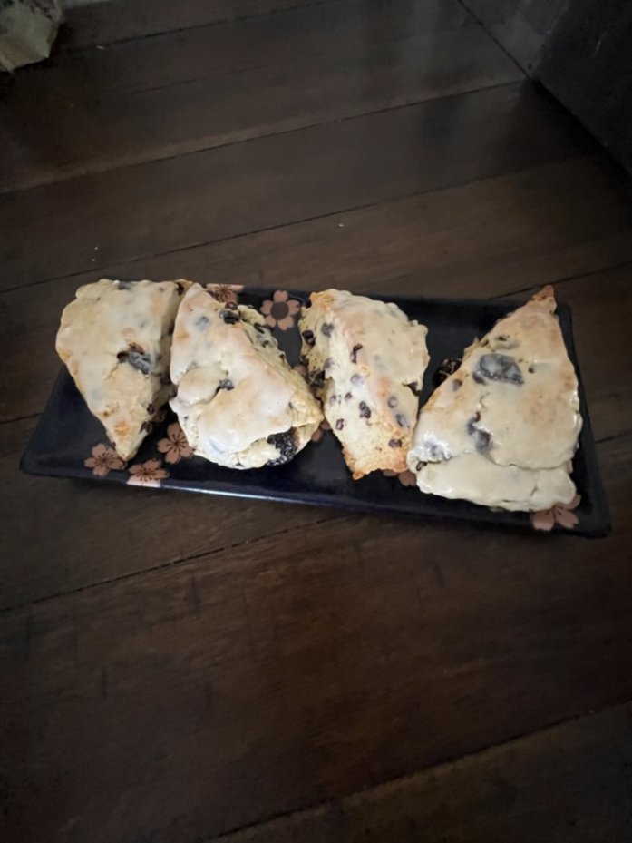 Cherry Chocolate Chip Scones