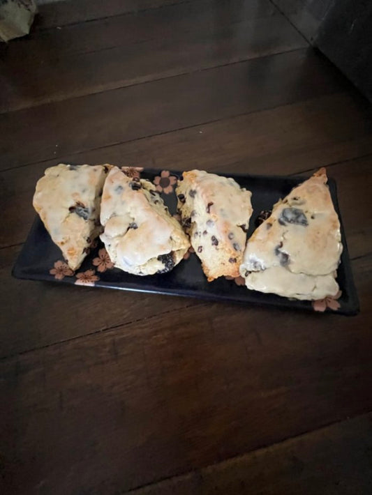 Cherry Chocolate Chip Scones