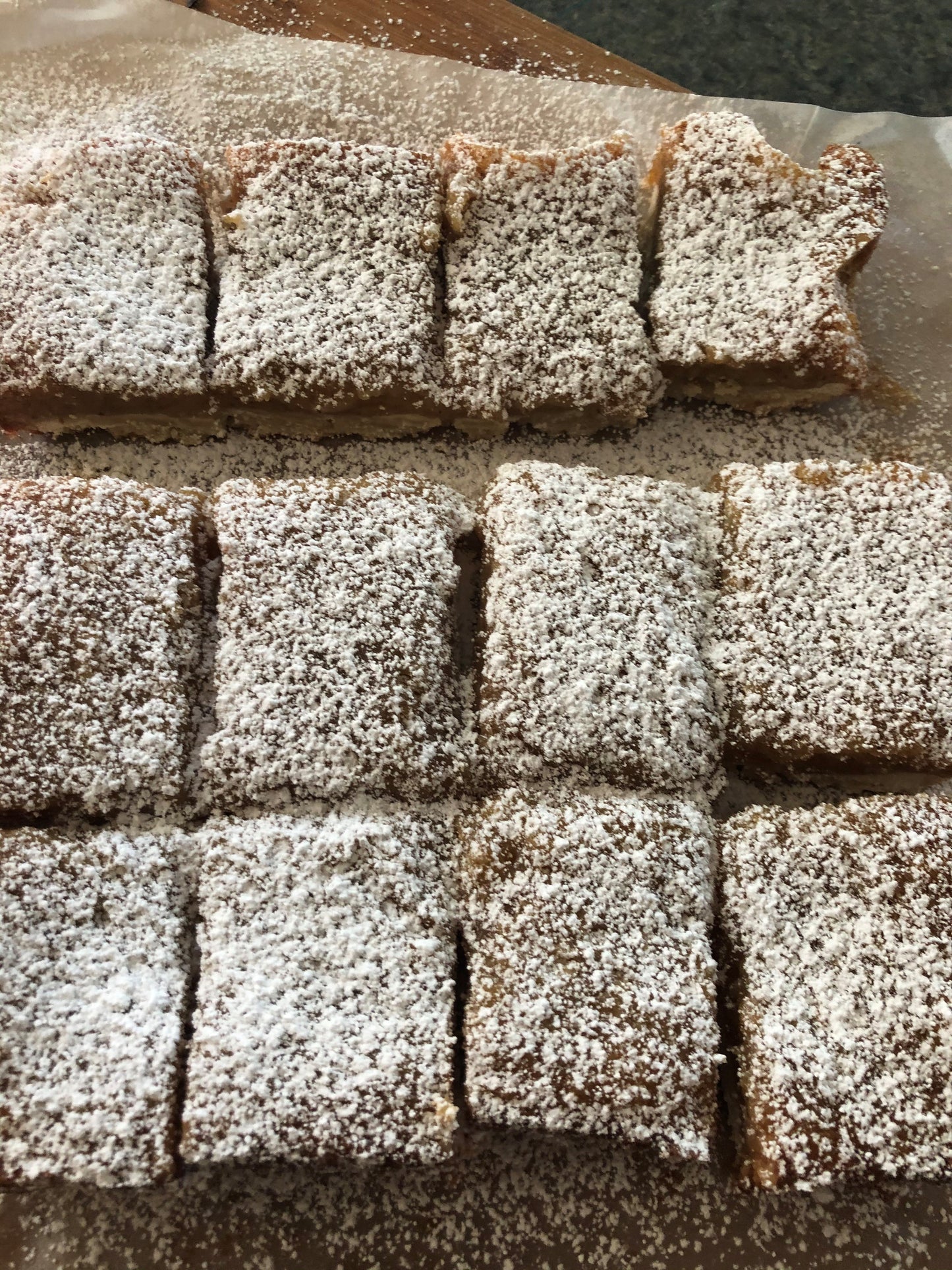 Gooey Almond Bars