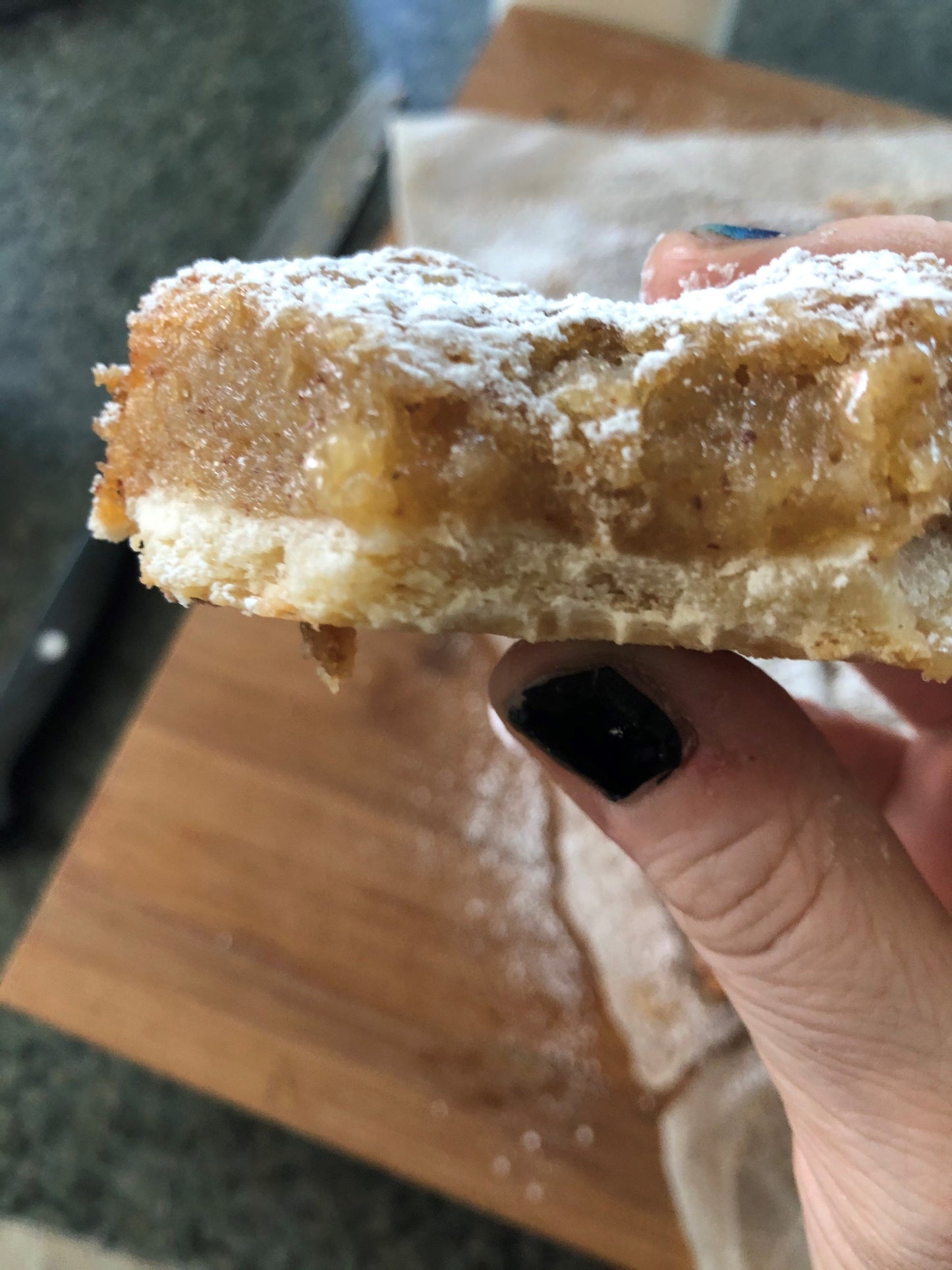 Gooey Almond Bars
