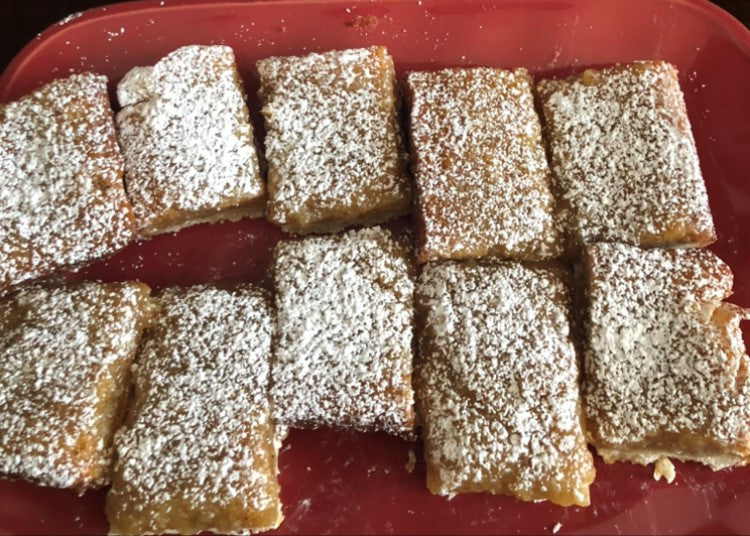 Gooey Almond Bars