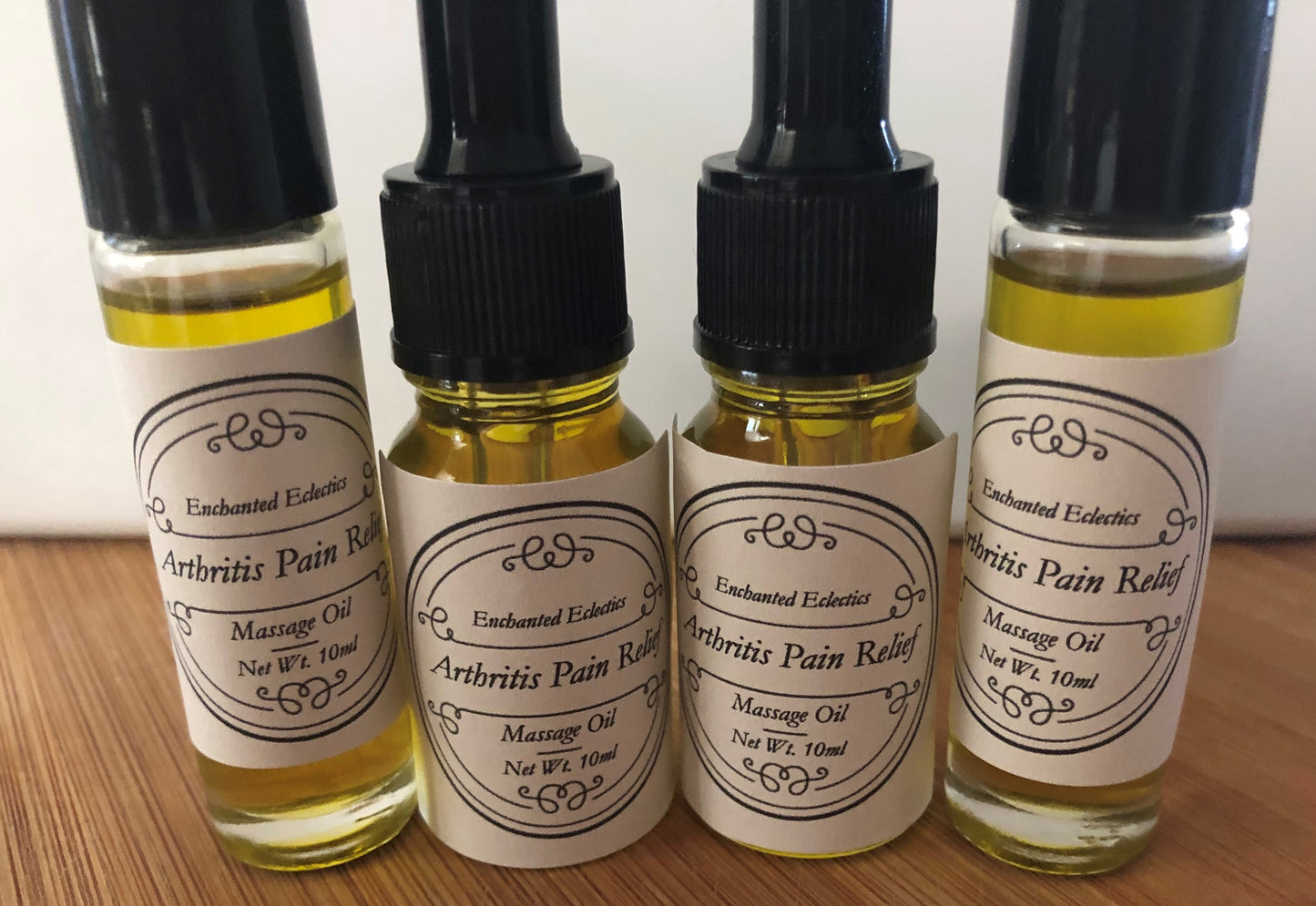 Arthritis Pain Relief Oil Blend *Fast Pain Relief Massage Oil * ORGANIC * VEGAN