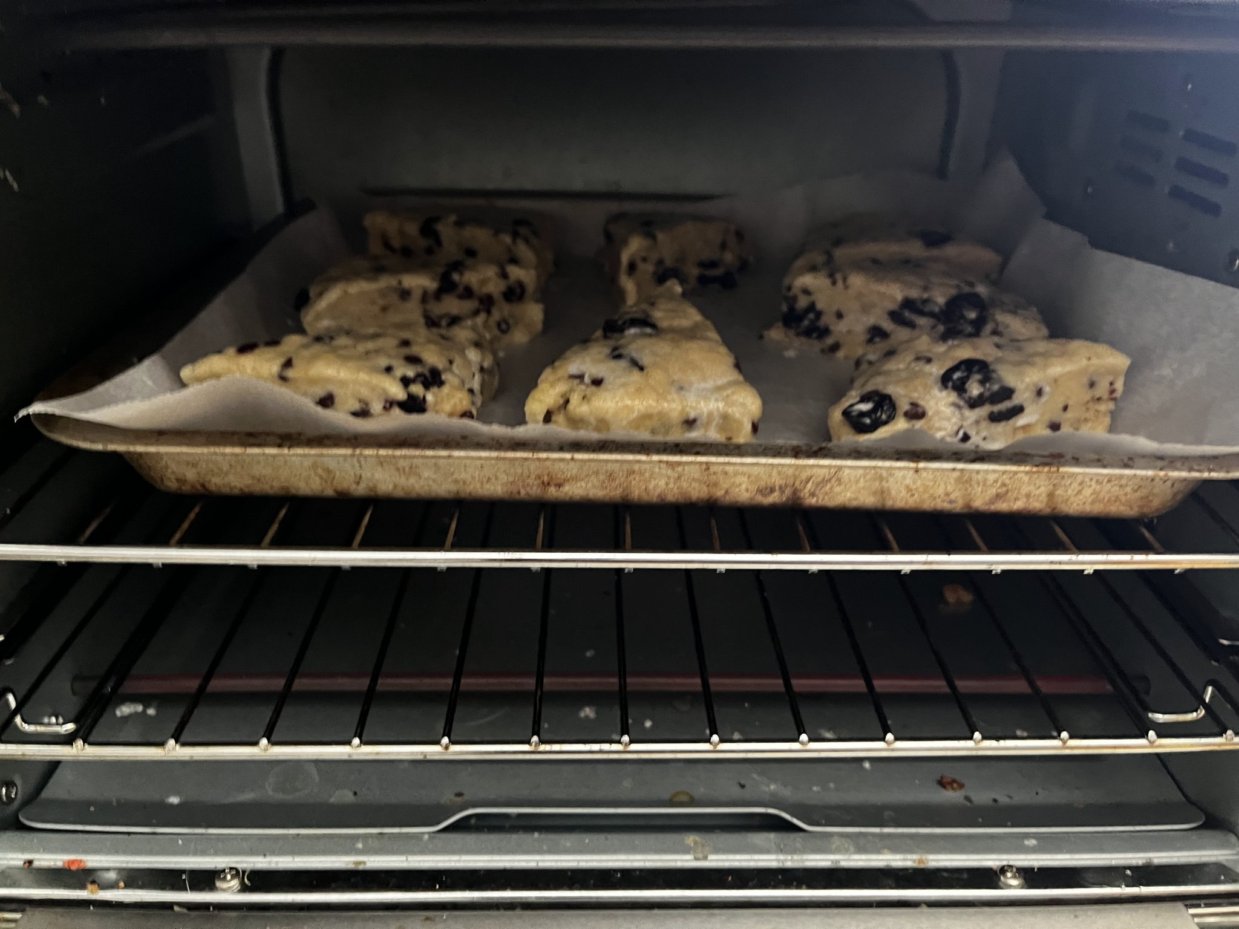 Cherry Chocolate Chip Scones
