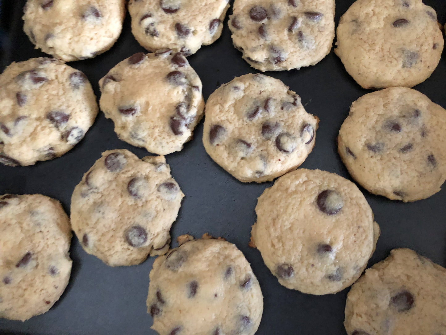 Bailey's Irish Cream flavored Chocolate Chip Cookies
