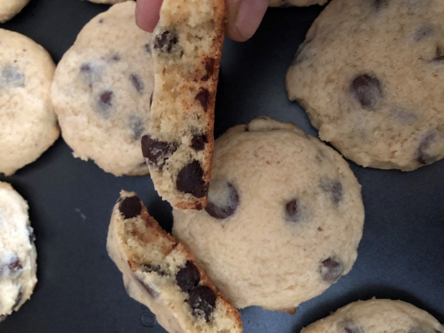 Bailey's Irish Cream flavored Chocolate Chip Cookies