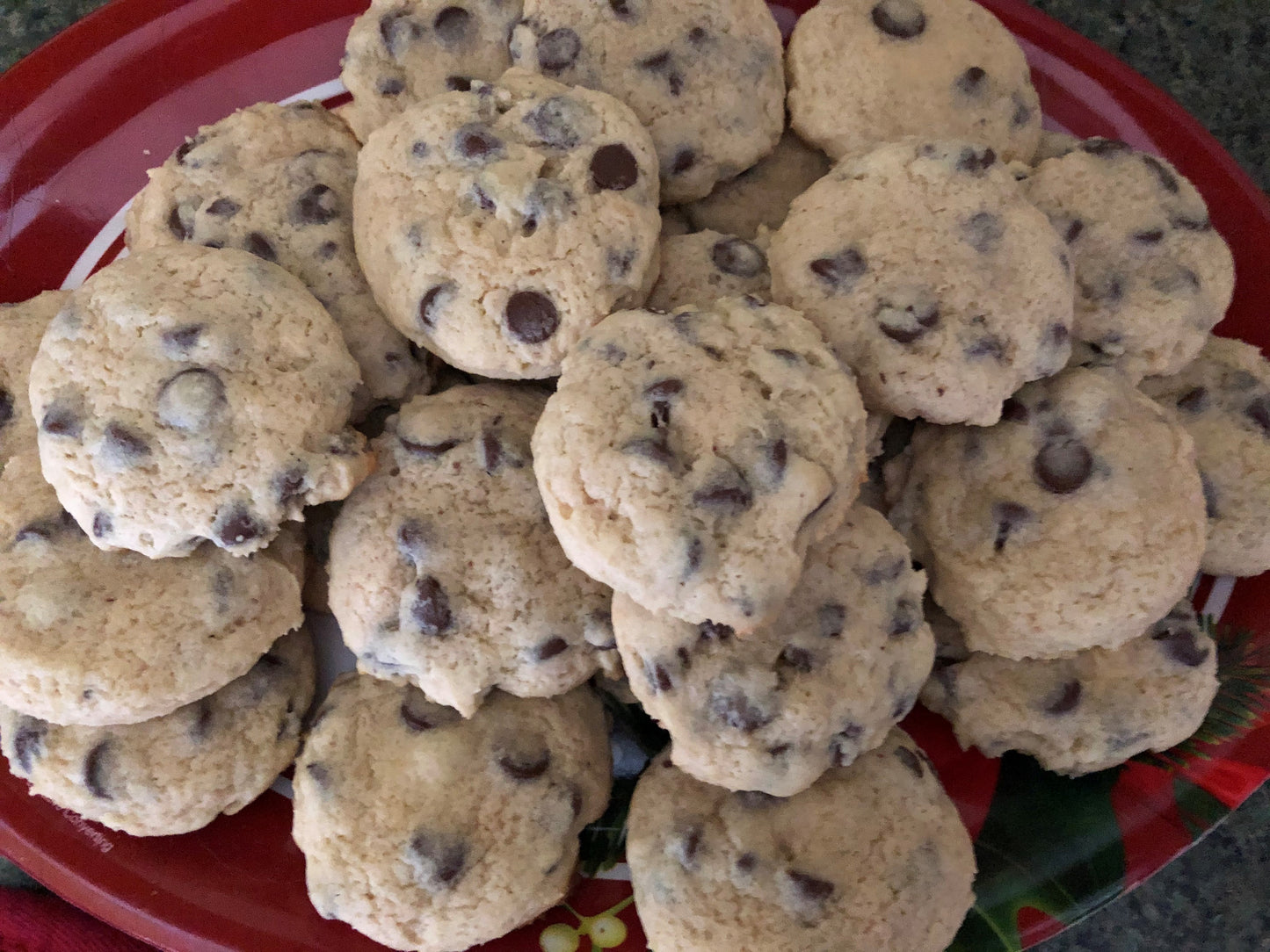 Bailey's Irish Cream flavored Chocolate Chip Cookies