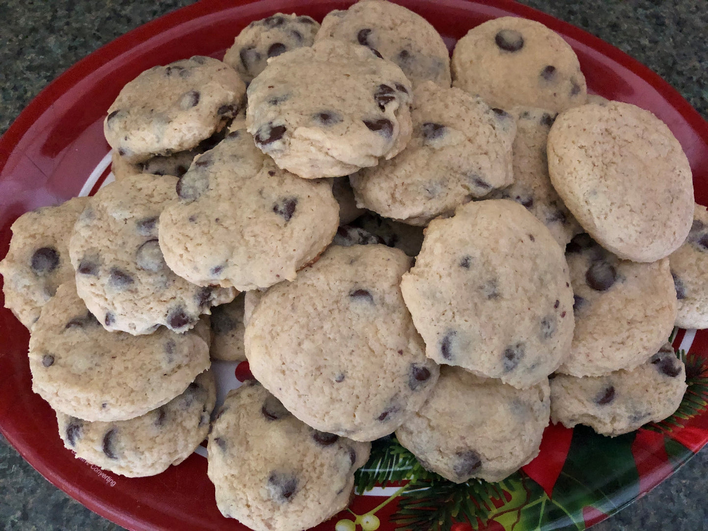 Bailey's Irish Cream flavored Chocolate Chip Cookies