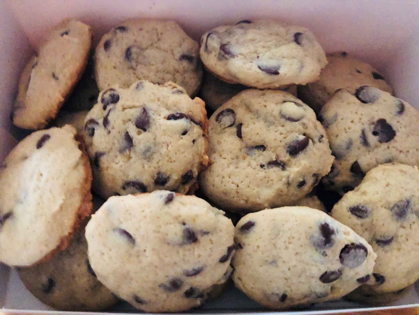 Bailey's Irish Cream flavored Chocolate Chip Cookies