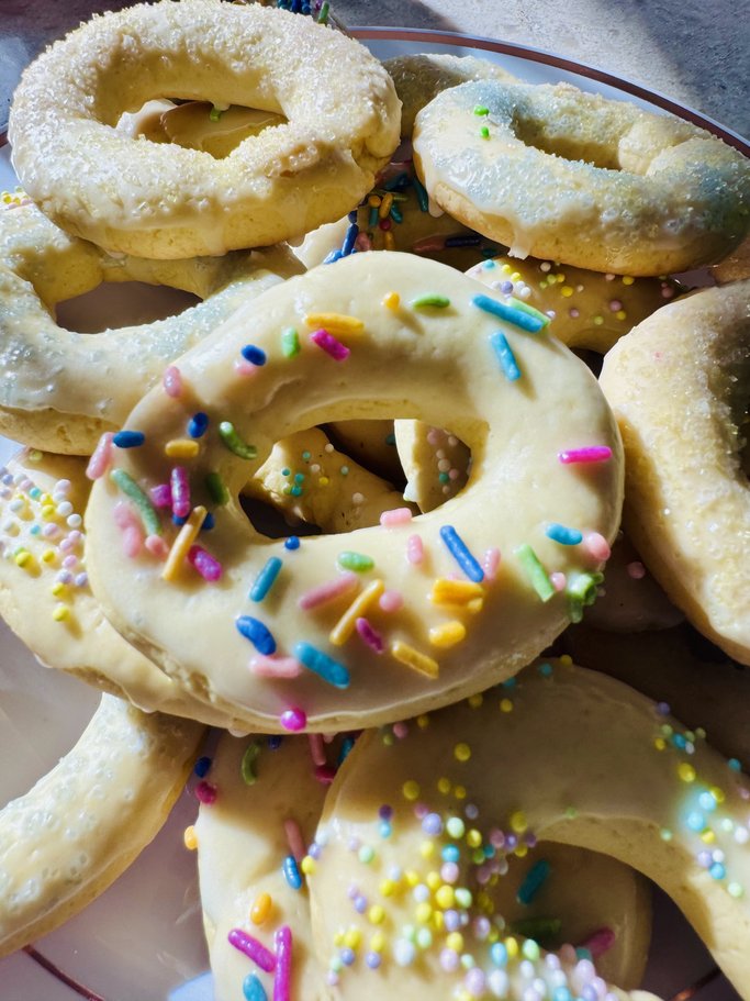 Taralli Dolci Cookies * Sweet Taralli * Easter Taralli