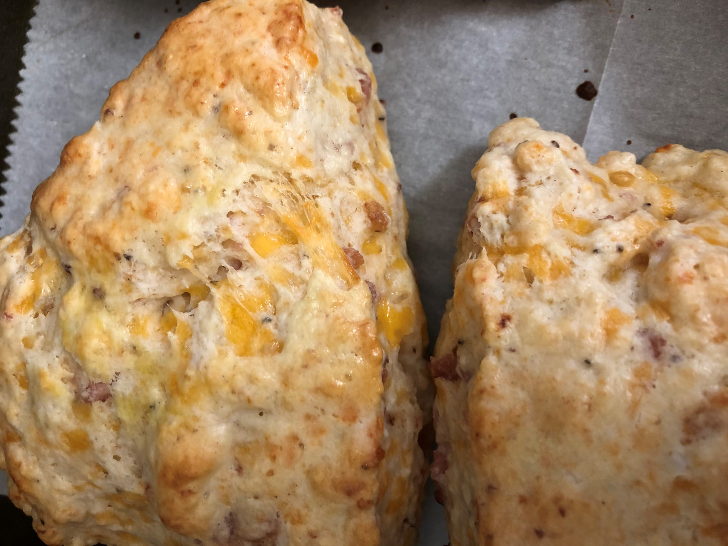 Cheddar Bacon Scones