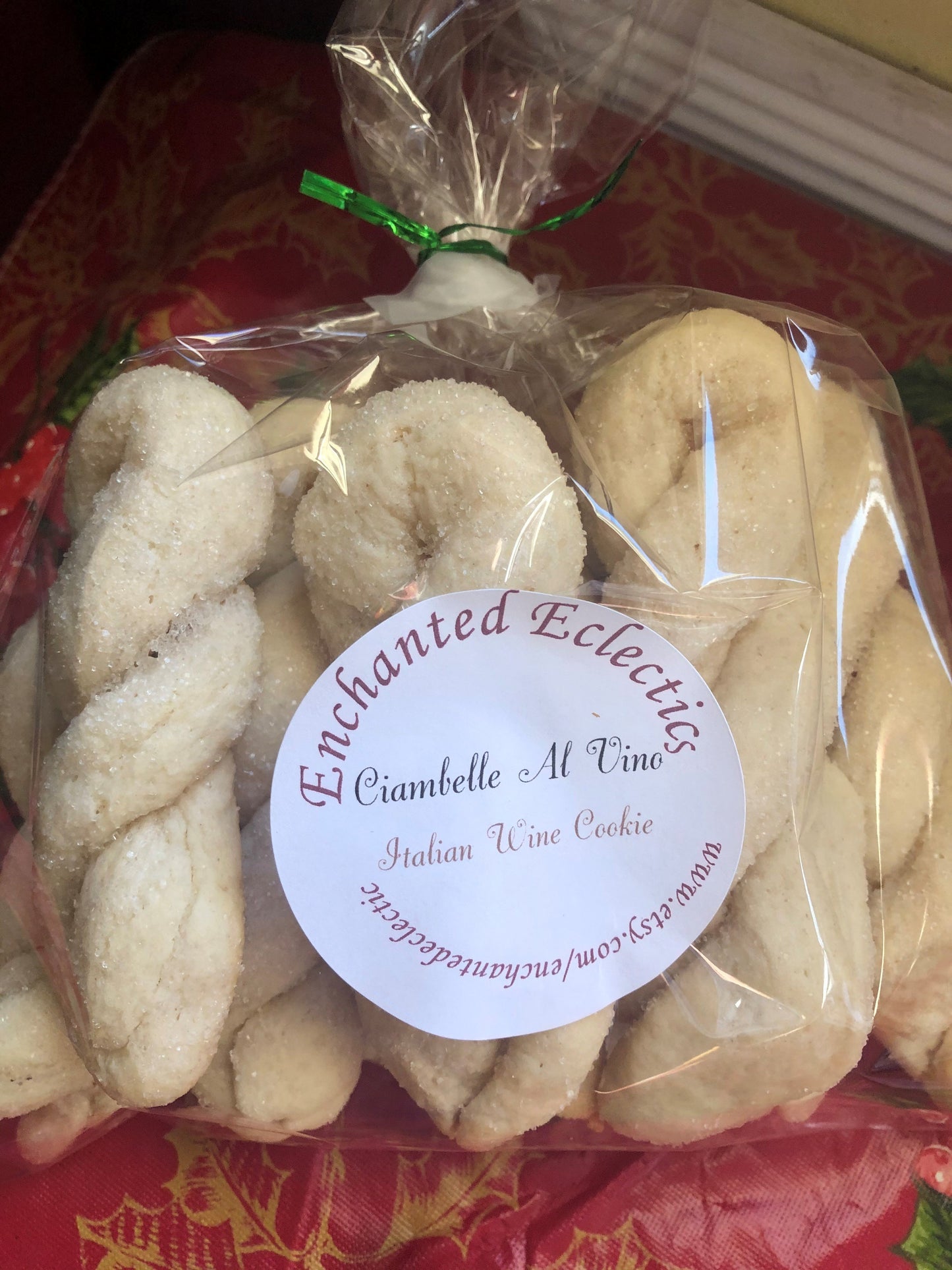 Ciambelle Al Vino Bianco  * Italian Wine Cookies  * Biscotti Al Vino Bianco Italiano