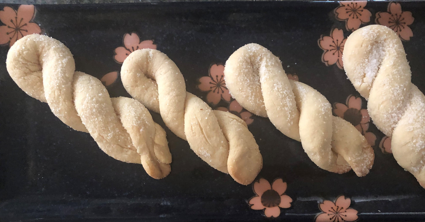 Ciambelle Al Vino Bianco  * Italian Wine Cookies  * Biscotti Al Vino Bianco Italiano