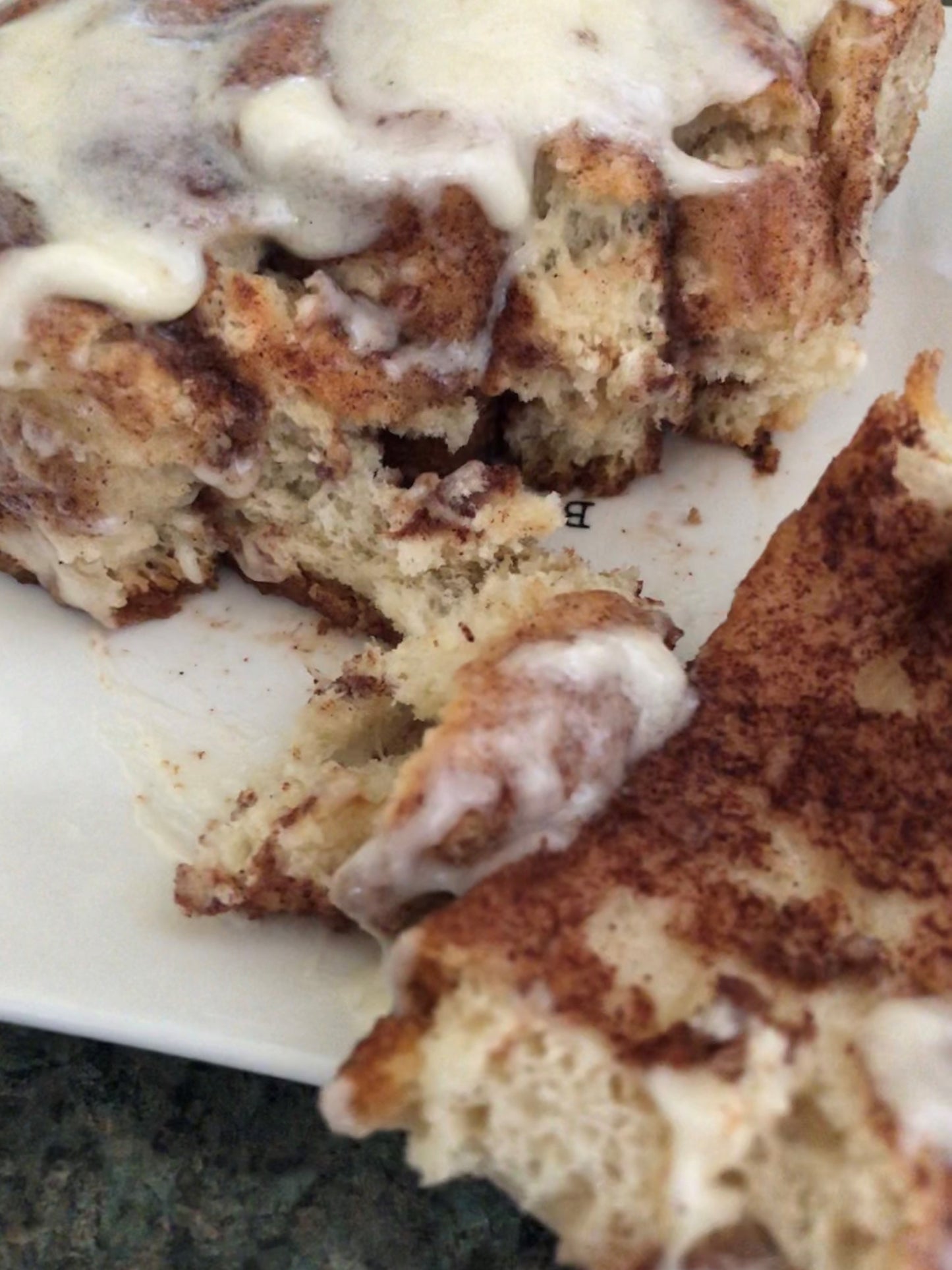 Homemade Jumbo Gooey Cinnamon Buns with choice of Cream Cheese or Butter Cream Frosting