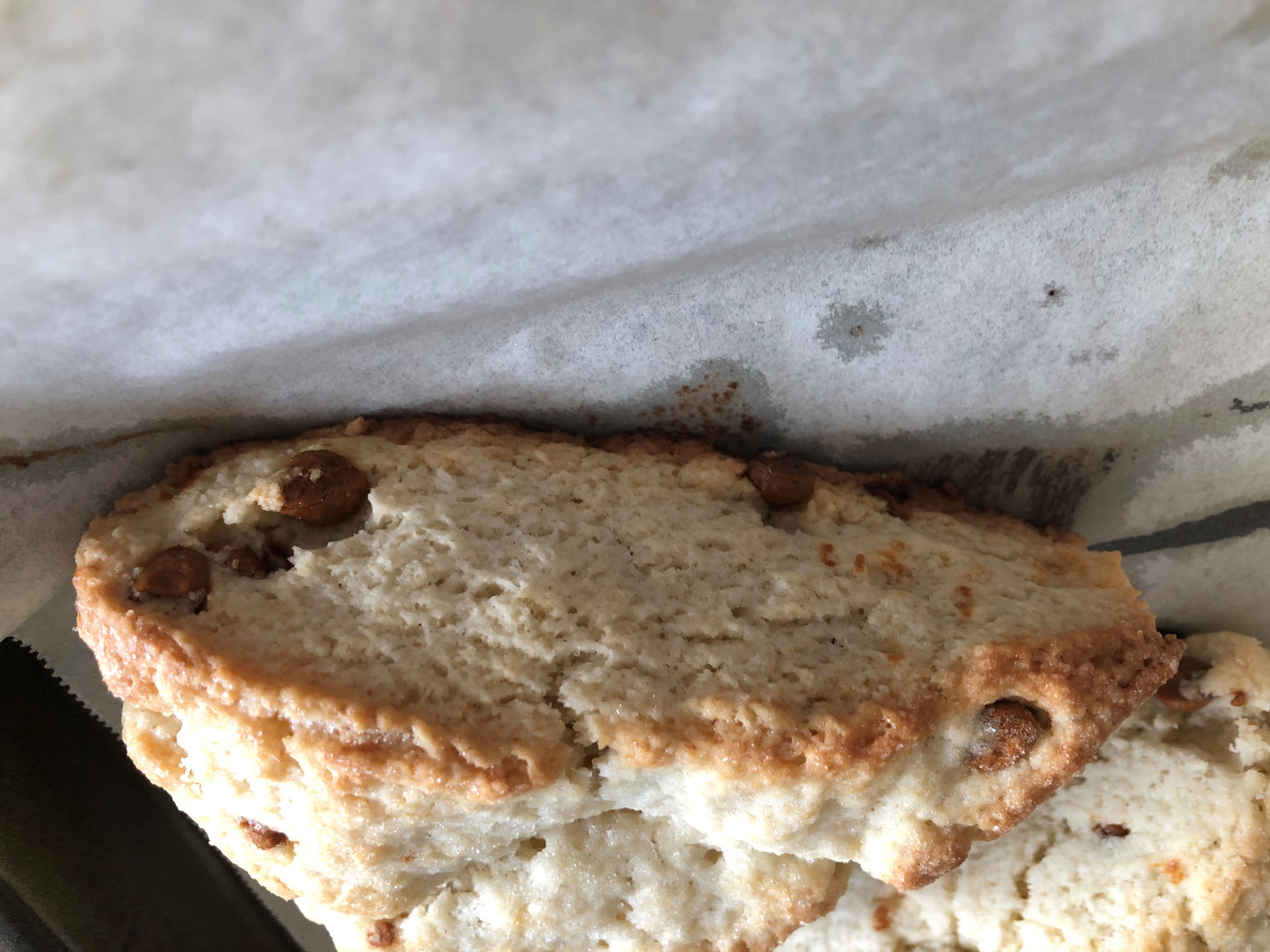 Cinnamon Chip Scones with Vanilla Glaze  *Sweet & Moist Scones*
