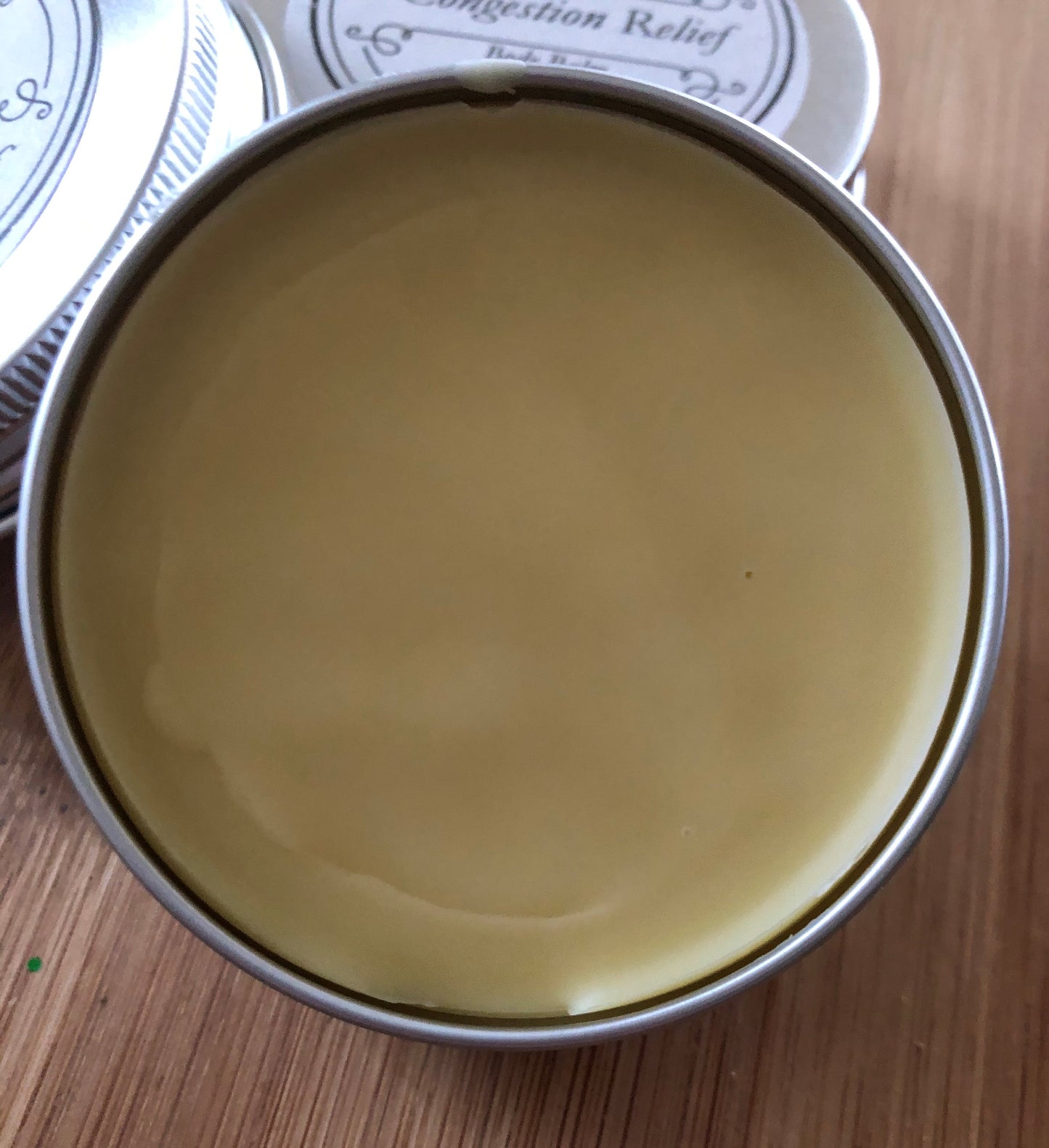 Congestion Ease Body Balm - Vapor Relief Chest Rub * Made From Organic Ingredients