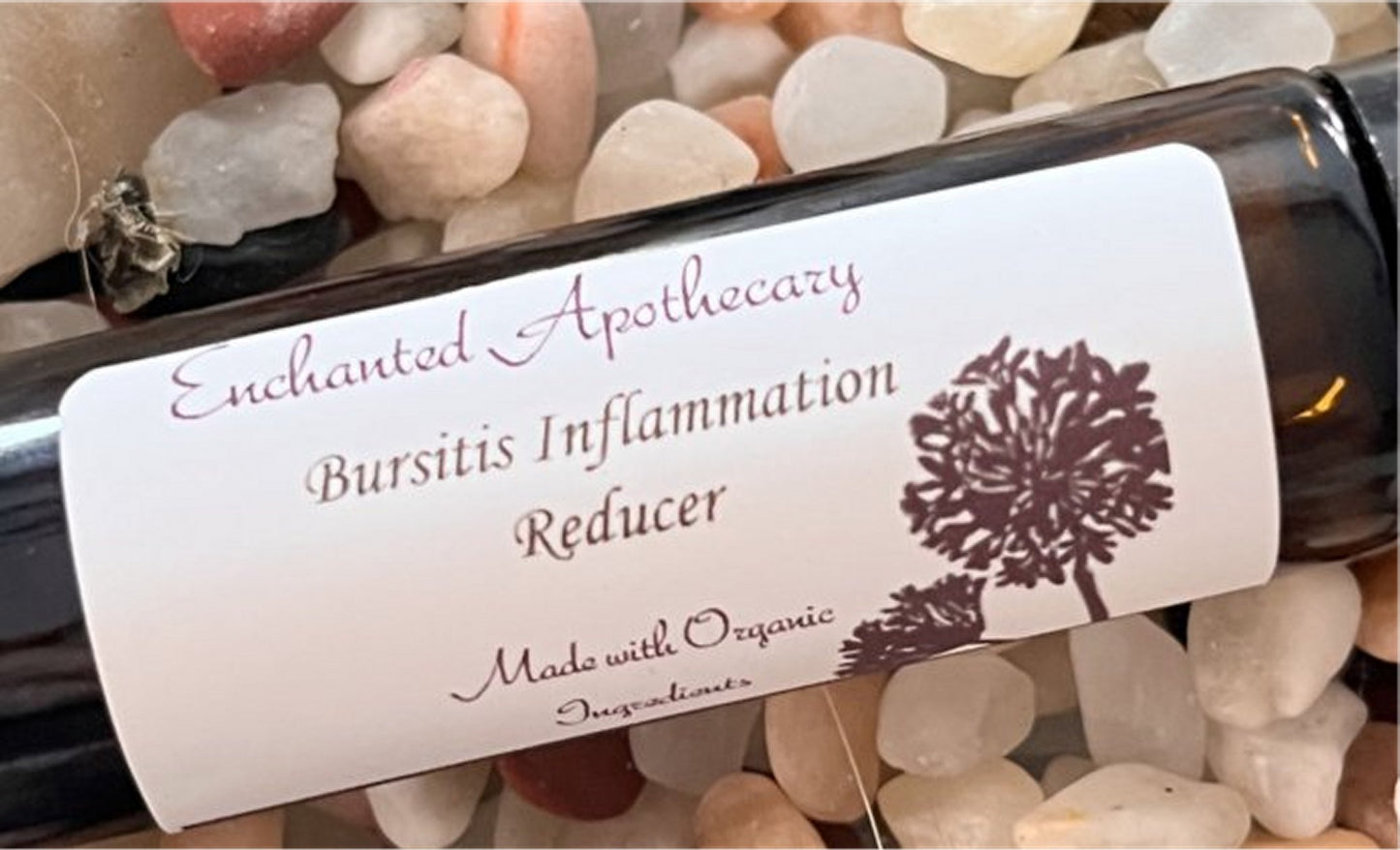 Bursitis Relief Oil Blend Roller *Fast Pain Relief Massage Oil * ORGANIC * VEGAN