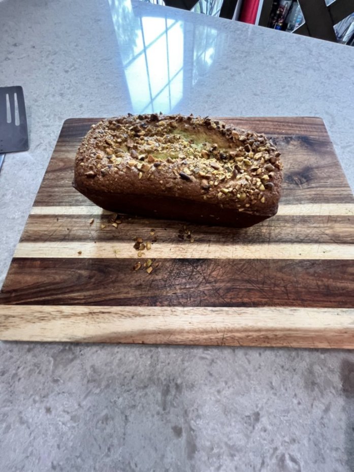 Pistachio Bread * Homemade * Delicious * Super Moist * Made with Organic Pistachios * Multiple Sizes Available
